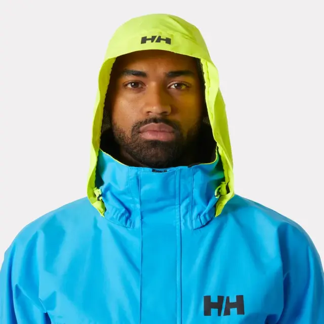 Helly Hansen Ανδρικό Μπουφάν Ιστιοπλοΐας Pier 4.0 Cyan - M 3