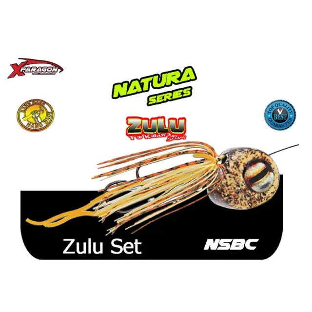 X-Paragon Zulu Natura Slider Set για Tai Rubber 80gr NATURA BC