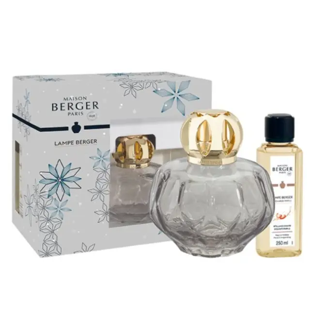 Maison Berger Paris Lampe Berger Rosalie Grise Καταλυτική Λάμπα Αρωματισμού και Καθαρισμού Αέρα του Χώρου