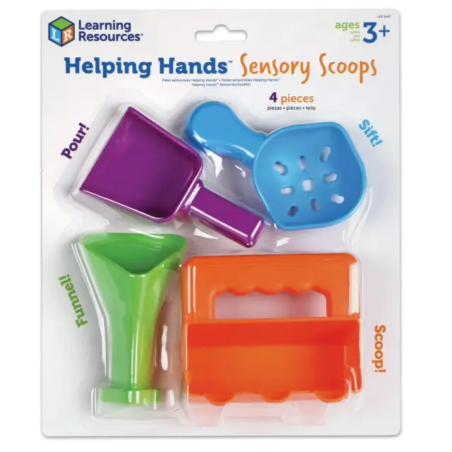 Learning Resources Helping Hands Sensory Scoops για Αισθητηριακό Παιχνίδι για 3+ ετών LER 5567