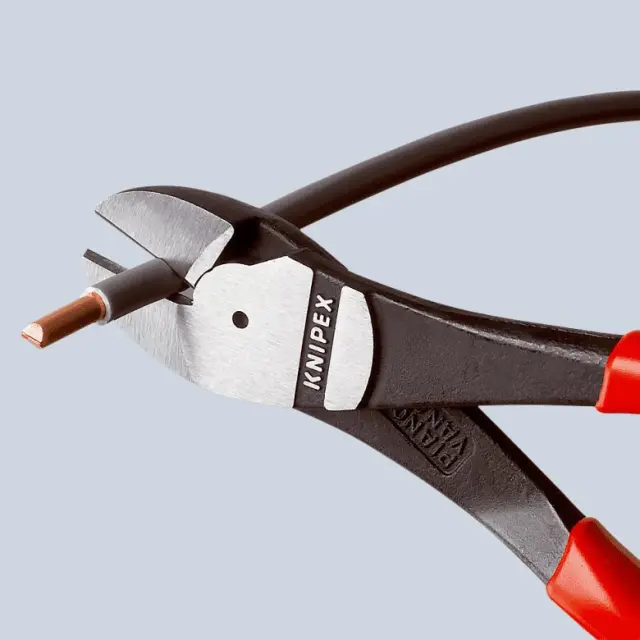 Knipex 7402180 Πλαγιοκόφτης με βαριά μόνωση και μετατόπιση άξονα No180mm 2