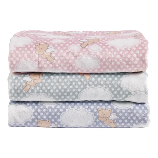 Κουβέρτα Αγκαλιάς 75x100 Fleece Relax Das Home 4903 Blue 100% Πολυέστερ 3