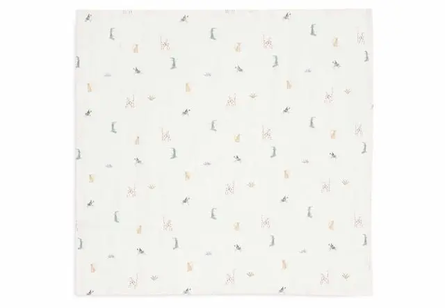 Σετ 3 Μουσελίνες Jungle Jambo (70x70cm) - Jollein 3