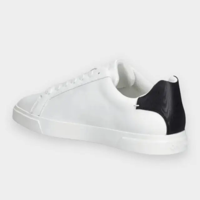 Calvin Klein - Γυναικεία Sneakers Low Pro Cup Laceup Lth Moire HW0HW02845-01W Λευκό - 40 3
