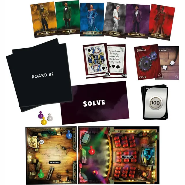 Hasbro Cluedo Escape: The Illusionist s Club F8817 Επιτραπέζιο Escape Room Μυστηρίου για 1-6 Παίκτες 10+ Ετών