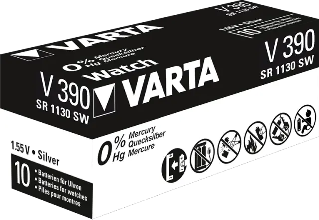 Varta Ρολογιού V390 (1τμχ) 01.007.0027 3