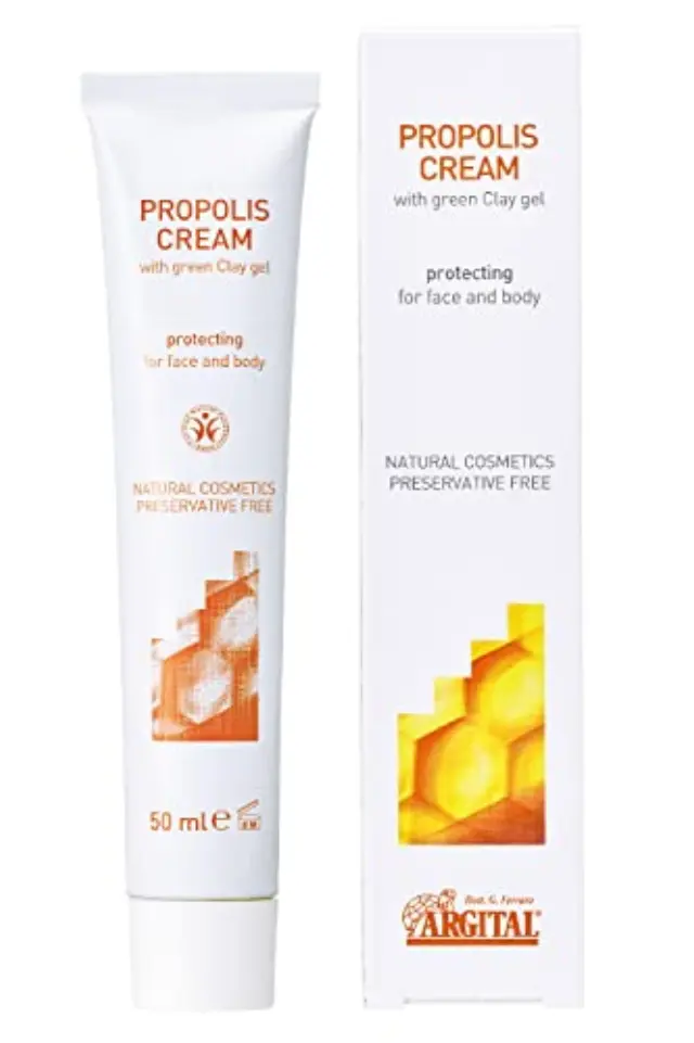 ARGITAL Protective Propolis Cream - Φυσική Προστατευτική Κρέμα με Πρόπολη για Πρόσωπο & Σώμα, κατά της Ακμής, 50ml