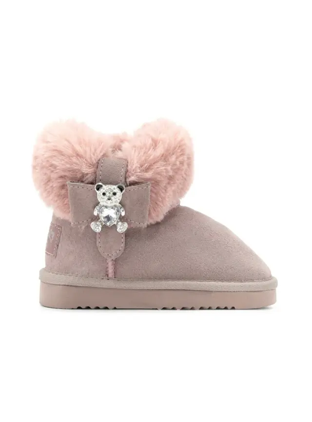 Παιδικό Παπούτσι για Κορίτσι LELLI KELLY Cozy Bear Pink (Μεγέθη 26-33) ΡΟΖ