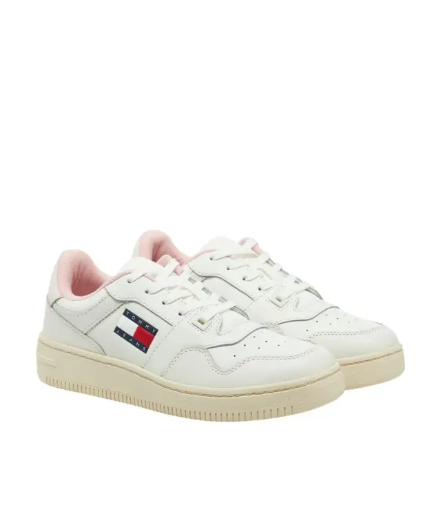 Tommy Hilfiger - Γυναικεία Sneakers Retro Basket EN0EN02505-TIO Ροζ 2