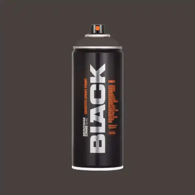 Montana Black Spray Paint 400ml BLK-7080 Ant