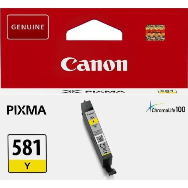 Canon Μελάνι Inkjet CLI-581 Yellow (2105C001) (CANCLI-581Y)