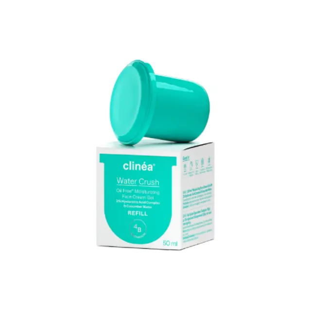 Clinea Water Crush Oil Free Moisturizing Facial Cream Gel Refill Ενυδατική Κρέμα-Gel Προσώπου Ελαφριάς Υφής- Ανταλλακτικό, 50ml