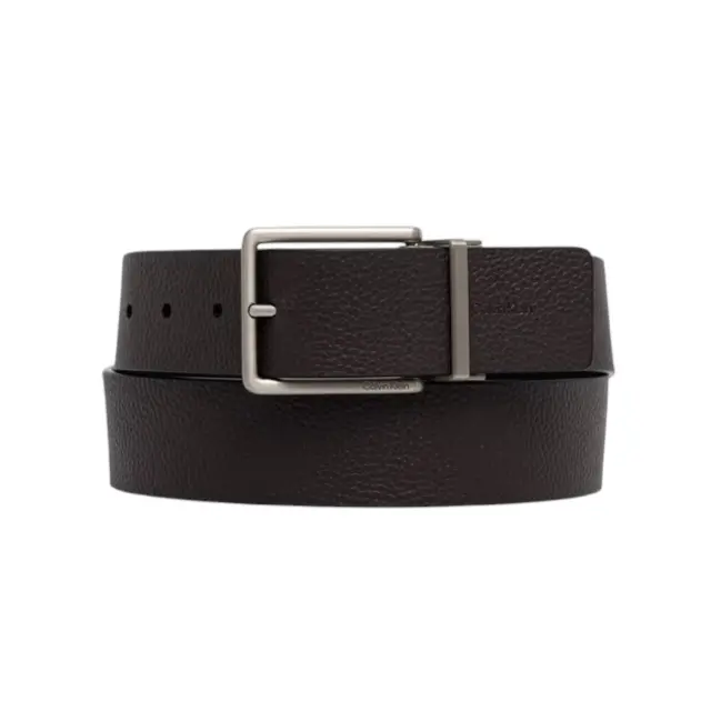 Ανδρική Δερμάτινη Ζώνη Διπλής Όψης Calvin Klein LV04D7118G-VZZ Μαύρη-Καφέ Μαύρο - 105 2