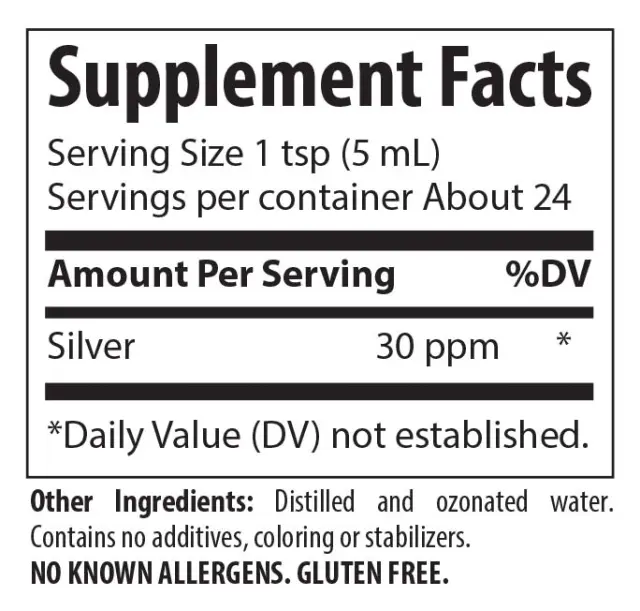 Trace Minerals Collodial Silver 2