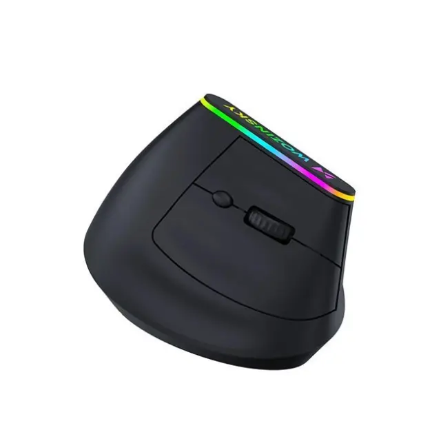 Wozinsky Mouse Gaming WMG-1164 Wireless Ergonomic Vertical 3600DPI with RGB Backlight Black 3