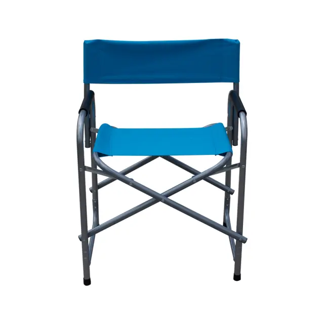 Καρέκλα Παραλίας Μπλε Μέταλλο/Ύφασμα 54x45x78cm 2