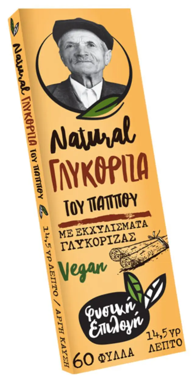 Του Παππού Χαρτάκια Natural Γλυκόριζα 60φ. - 47572 2