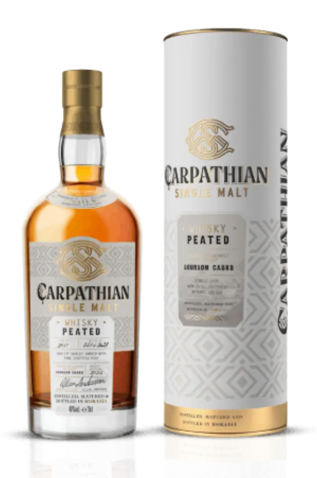CARPATHIAN PEATED SINGLE MALT WHISKEY 700ML 46%