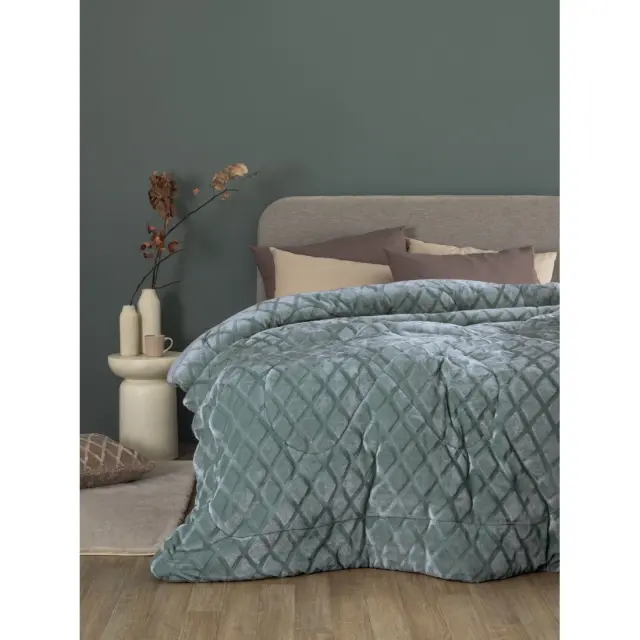 Κουβερτοπαπλωμα Ημιδιπλο Nadine Collection 160x240 NADINE/5 Jade Palamaiki - ΗΜΙΔΙΠΛΟ 160 X 240