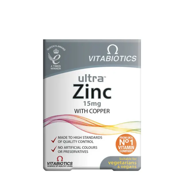 Vitabiotics Ultra Zinc 15 mg