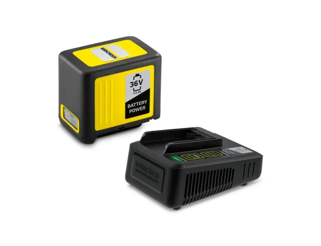 Karcher Σετ Μπαταρία Λιθίου 36V 5Ah (2.445-065.0) με Φορτιστή 36V2.445-065.0