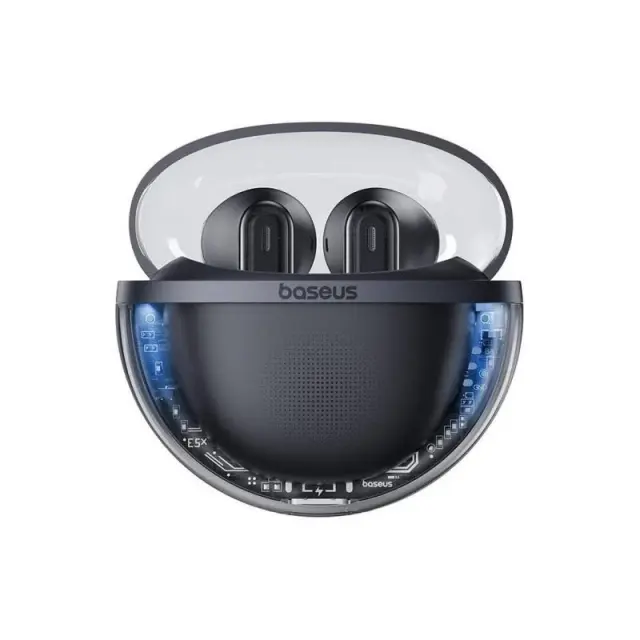 True Wireless Ακουστικά Bluetooth Baseus Bowie E5x Μαύρο N67264 2