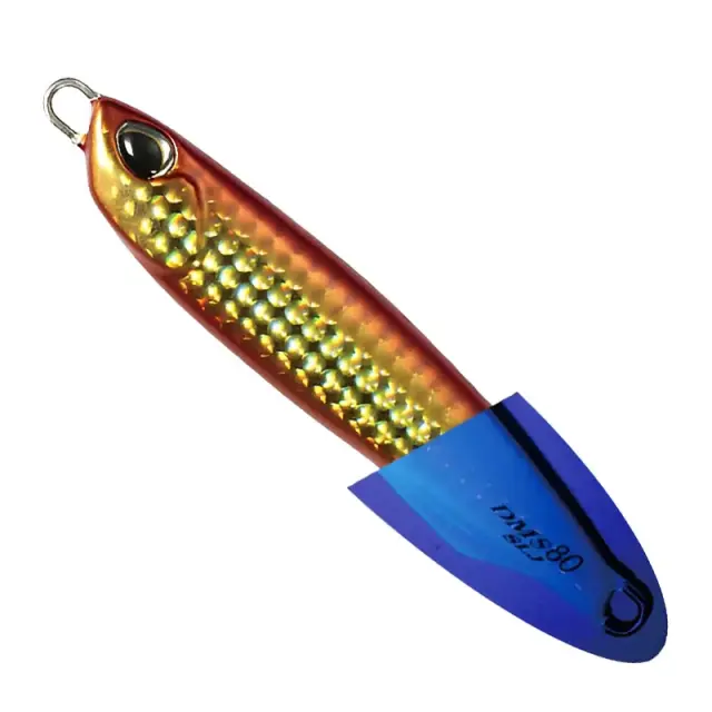 Πλάνος DUO Drag Metal SLJ για Super Light Jigging 80gr PBA0516 UV Red Gold