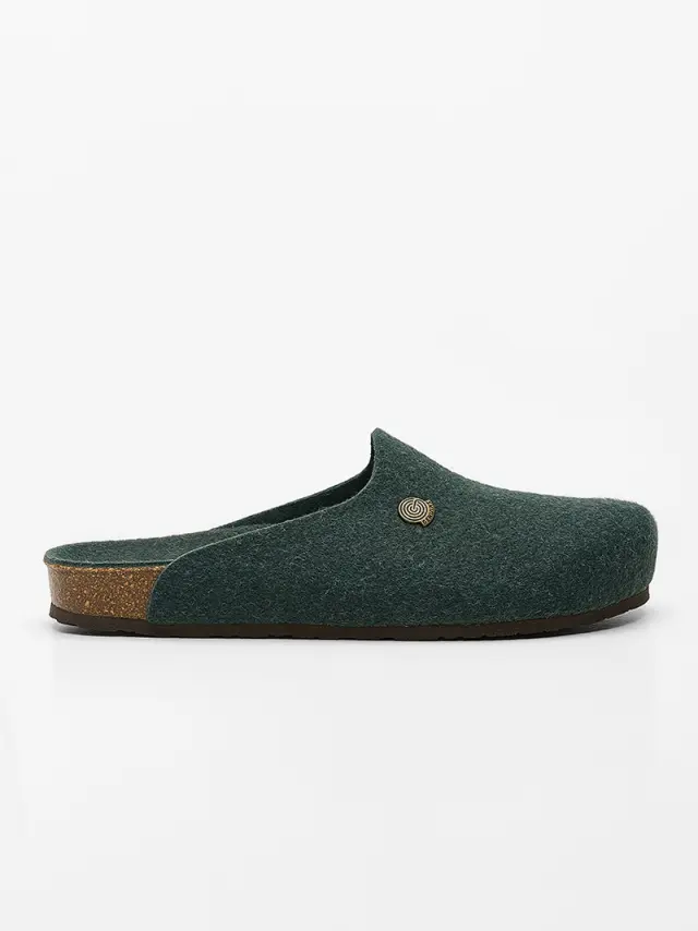 Genuins Παντόφλες Unisex τσόχα Πράσινο GEN/HELSINKI G106675 GREEN 2