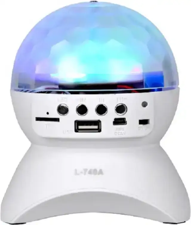 L740 Ηχείο Bluetooth 3W με Ραδιόφωνο και Διάρκεια Μπαταρίας έως 6 ώρες Λευκό 3