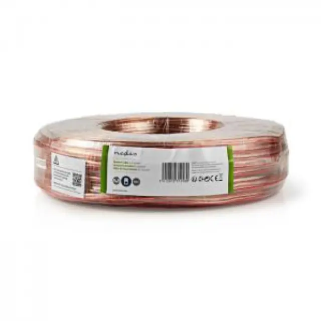 Καλώδιο ηχείων 2 x 1,50mm² σε κουλούρα 100 μέτρων. 2