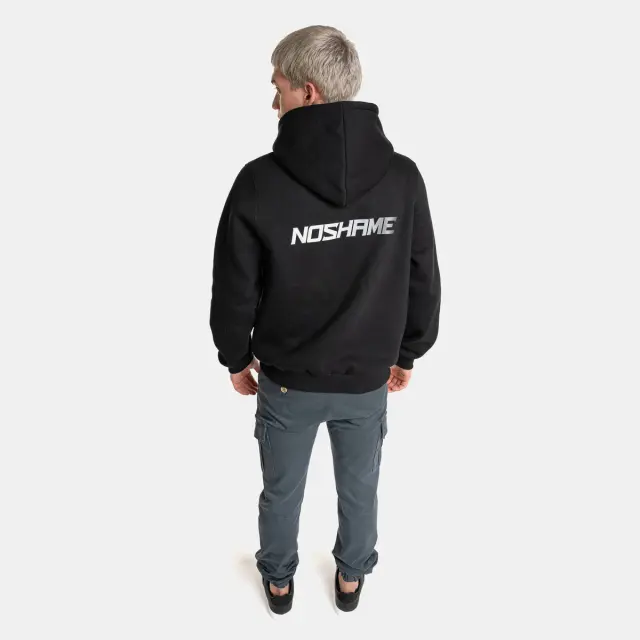 Φούτερ Noshame® Μαύρο με τύπωμα - 512505 - XXL 3