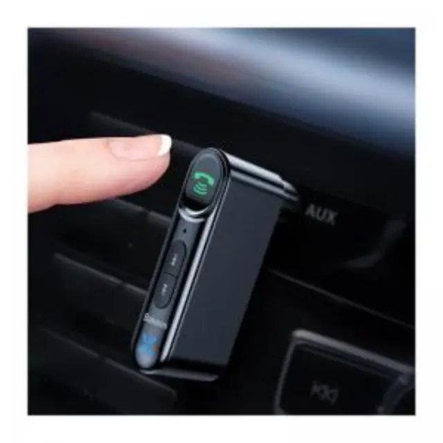 Bluetooth Audio Receiver AUX mini jack Baseus Qiyin WXQY-01 για Αυτοκίνητο & Άλλες Συσκευές Μαύρο N56381 3