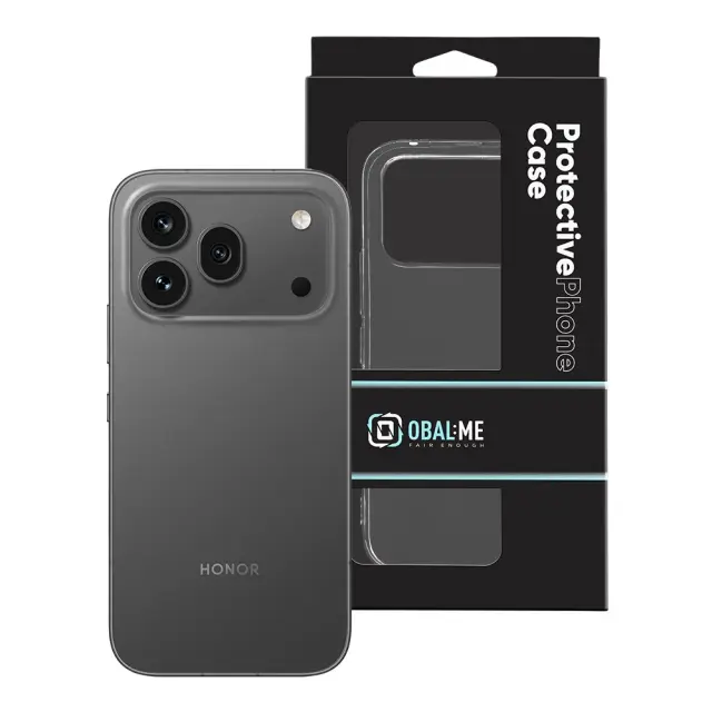 OBAL:ME TPU Cover for Honor 600 Pro Transparent 3