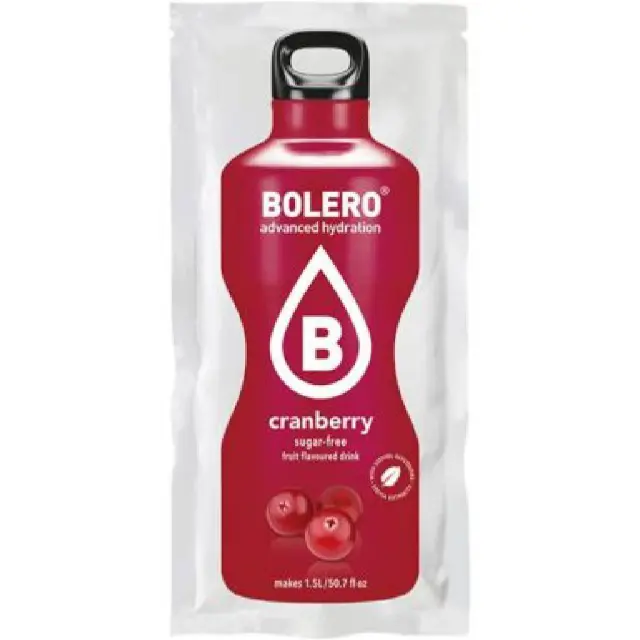 Bolero Stick Cranberry Χυμός Σε Σκόνη 12x3gr