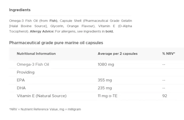 Vitabiotics Ultra Omega-3 2