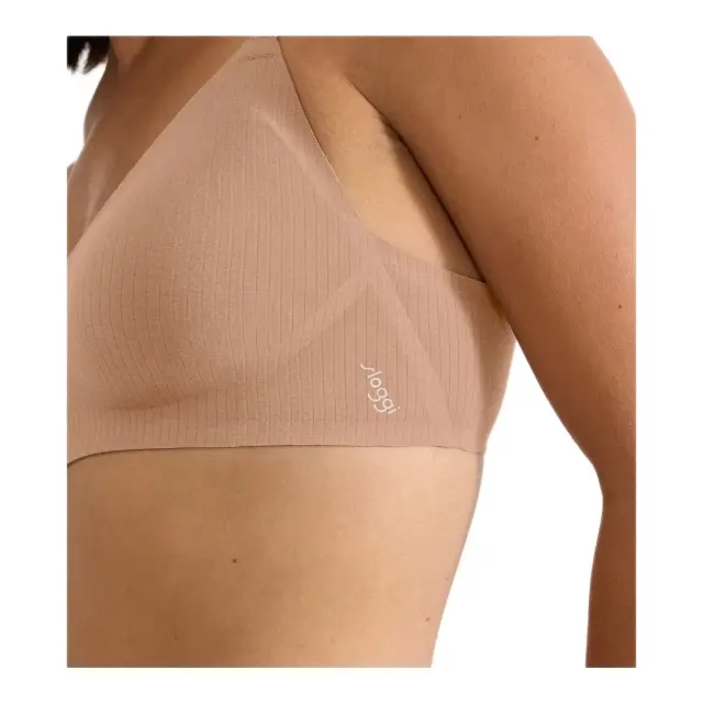 Sloggi Γυναικείο Μπουστάκι ZERO Feel Pure Soft, Χρώμα Nostalgic Brown 3