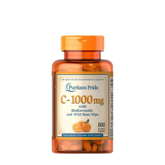 Puritan's Pride Vitamin C-1000 mg with Bioflavonoids & Rose Hips