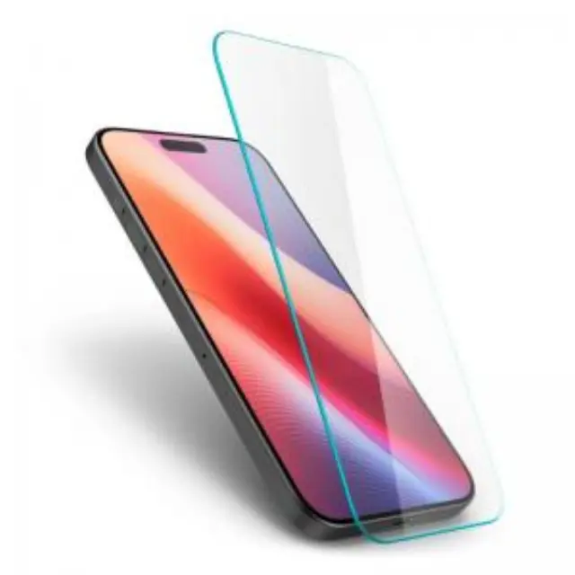 Tempered Glass Full Face Spigen Apple iPhone 15/ 16 Glas.tR Slim HD Διάφανο (1 τεμ.) N65912 3
