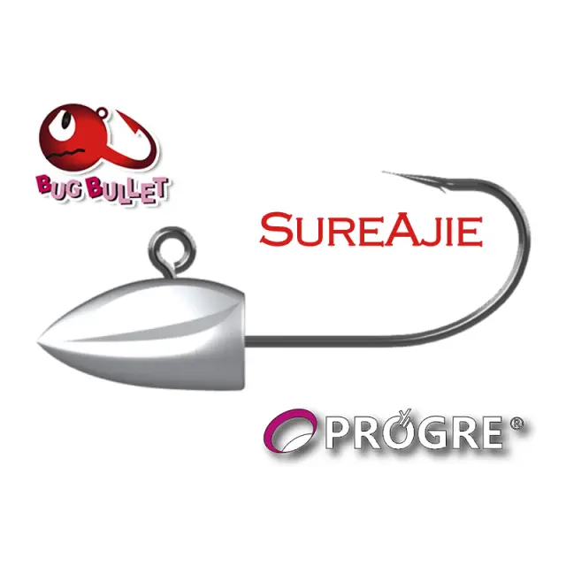 Μολυβοκεφαλή Progre Bug Bullet SureAjie 1.5gr 2