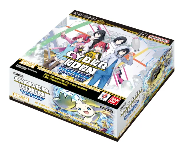 Digimon Card Game – BT-22 Cyber Eden Booster Box (24 Boosters) – EN