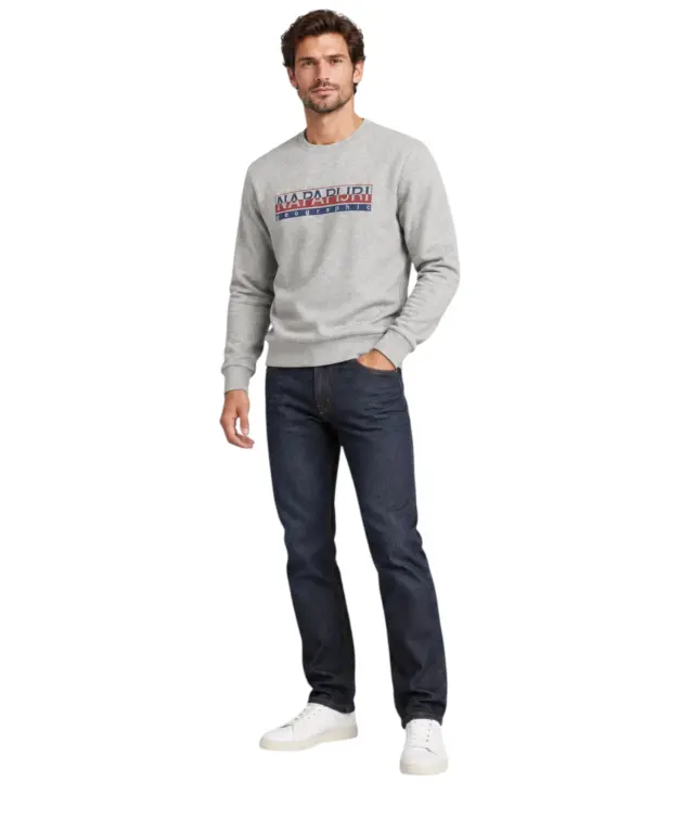 Napapijri - Ανδρικό Φούτερ Beris-C NP0A4EZ9-160 Γκρι - 2XL 3