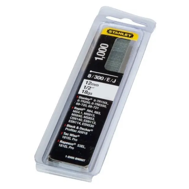 Stanley 1-SWK-BN050T - Καρφιά Καρφωτικού - 12mm - 1000τεμ 2