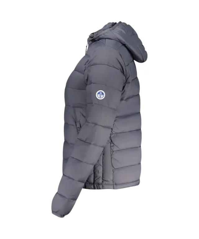 North Sails- Γυναικείο Μπουφάν Puffer Naomi 000015-000-0888 Γκρι 3