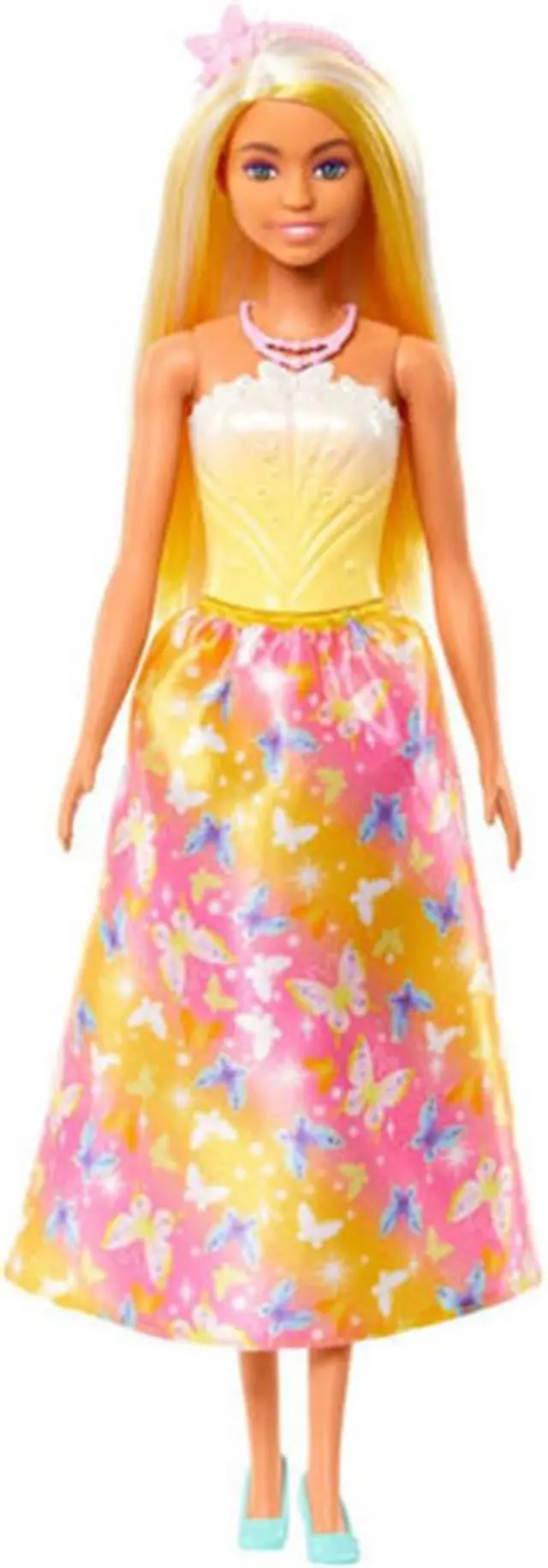 Barbie Πριγκίπισσα Πορτοκαλί Ανταύγιες / HRR09 (Mattel)