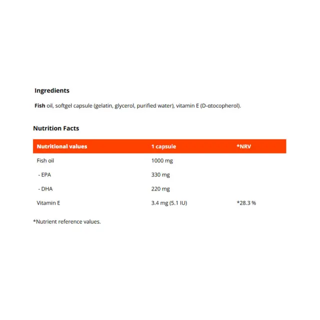GymBeam Omega 3 Forte 2