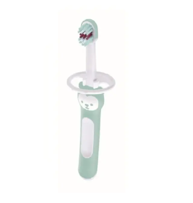 Mam Baby's Brush Βρεφική Οδοντόβουρτσα με Ασπίδα Προστασίας 6m+ 1τμχ (606G) - Ροζ