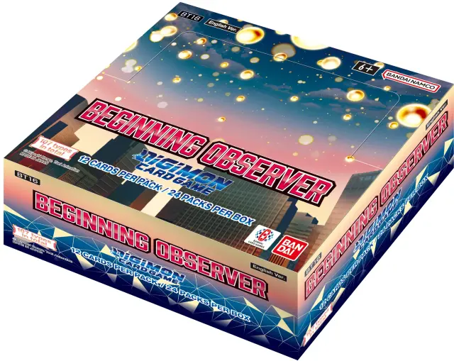 Digimon Card Game - BT-16 Beginning Observer Booster Box (24 Boosters) - EN
