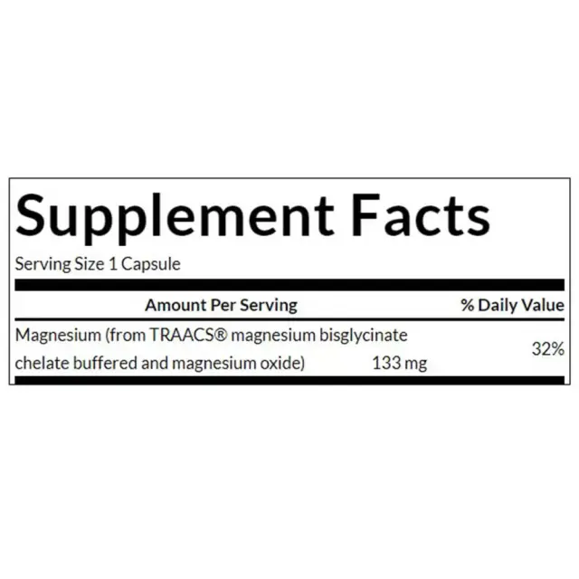 Swanson Albion Magnesium Glycinate 133mg 90 Capsules (087614020730) 2