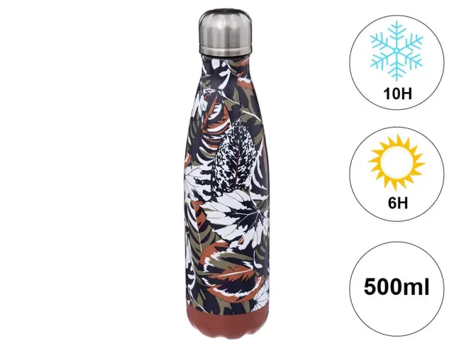 Mπουκάλι Θερμός 5five με χωρητικότητα 500ml και διατήρηση θερμοκρασίας 6h ζεστό / 10h κρύο 181886
