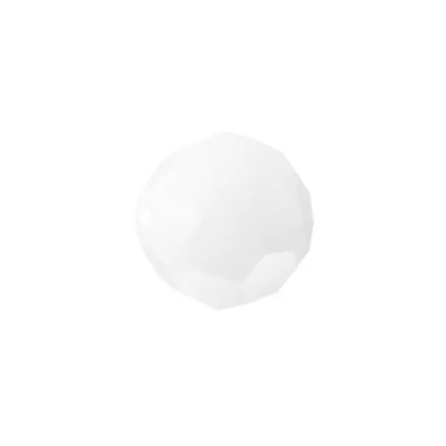 Swarovski 5000 Faceted Round White Alabaster 6mm - 10τεμ